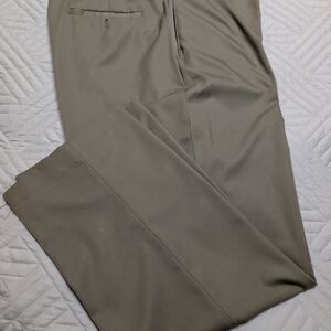 Classic Men's Beige Dress Trousers